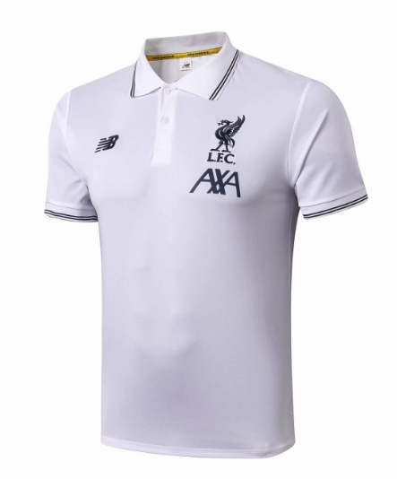 camiseta Polo Liverpool 2019-2020 blanco